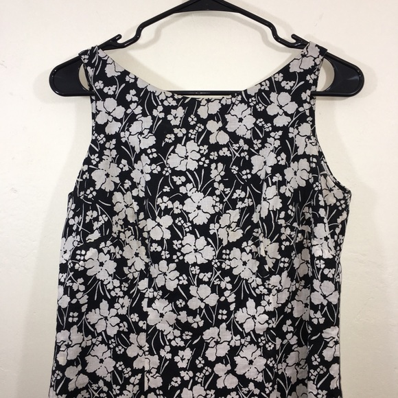 DBX Women's Black&White Sleeveless Dress Size 8 - Picture 2 of 8